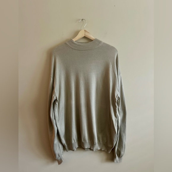 Triscots St Raphael | Men's Tan Sweater, high neck, size XL - Picture 1 of 3